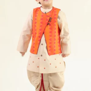 Reversible Razzle 3 Pc Dhoti Set