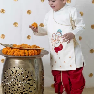 Boy Ganesha Kurta Set