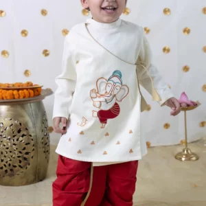 Boy Ganesha Kurta Set