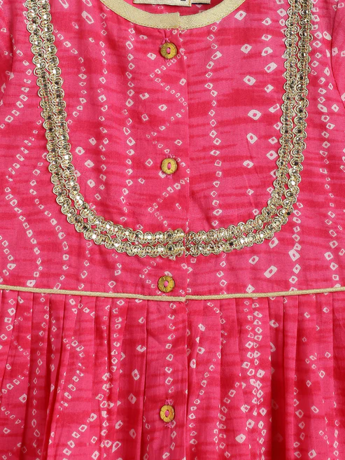 Baby Bandhani Twirl - Yellow - Image 14